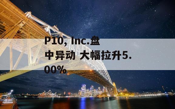 P10, Inc.盘中异动 大幅拉升5.00%